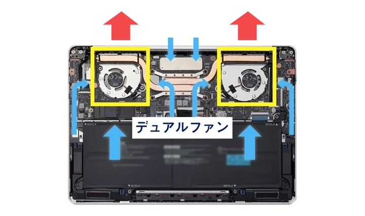 NEC LAVIE SOL ファン