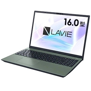 【1度使用のみ】LAVIE Direct N16(R) 2025年春モデル16型 NEC、テンキーや光学ドライブを搭載した16型ノートPC「LAVIE N16