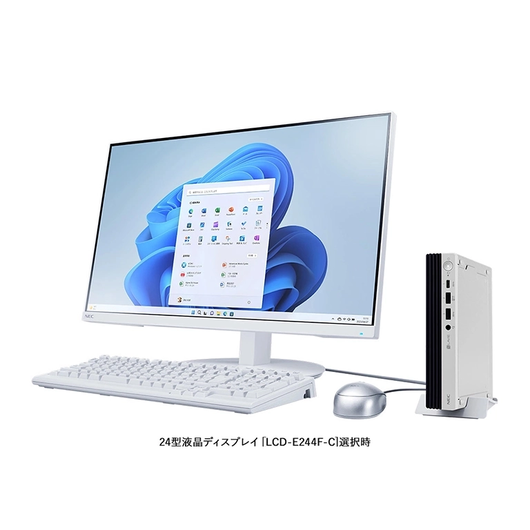 LAVIE Direct DT Slim ディスプレイ付き斜め